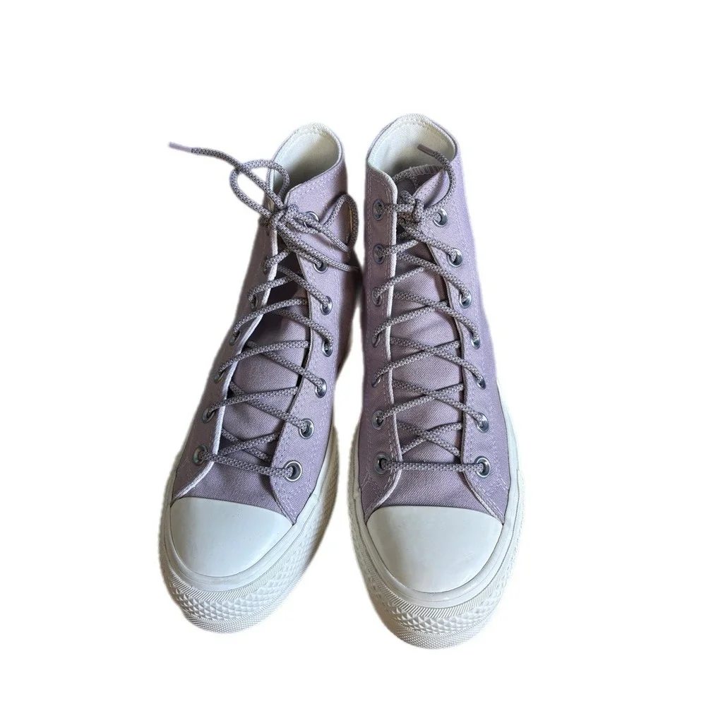 Converse Chuck Taylor AS Platform Canvas‎ Shoe Womens Size 9 Lilac  A05014F New